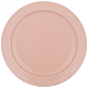 Тарелка мелкая 240мм, розовая арт.Art 48-869
