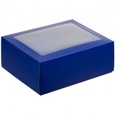 Коробка с окном, синяя арт.Р10886.40